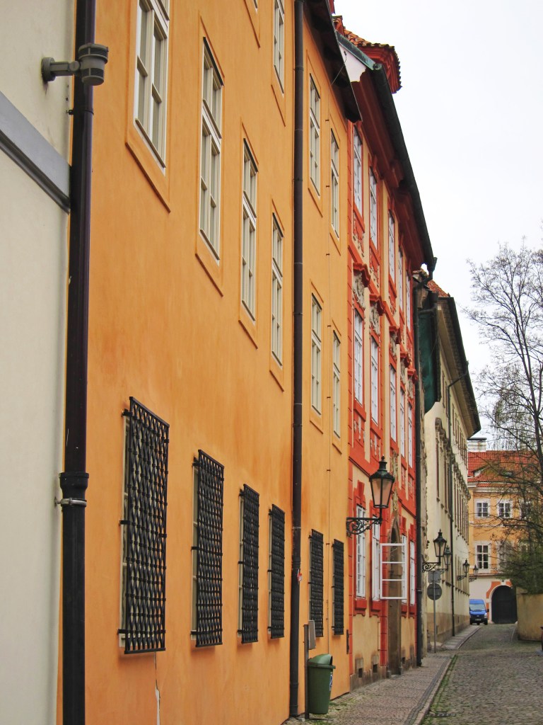 The colourful streets of Prague
