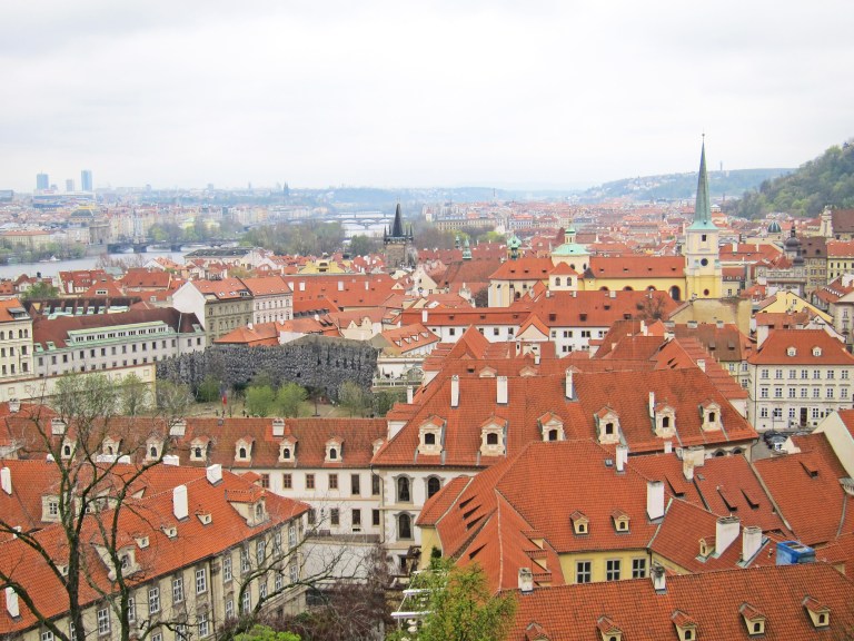 The view from Prague Castle