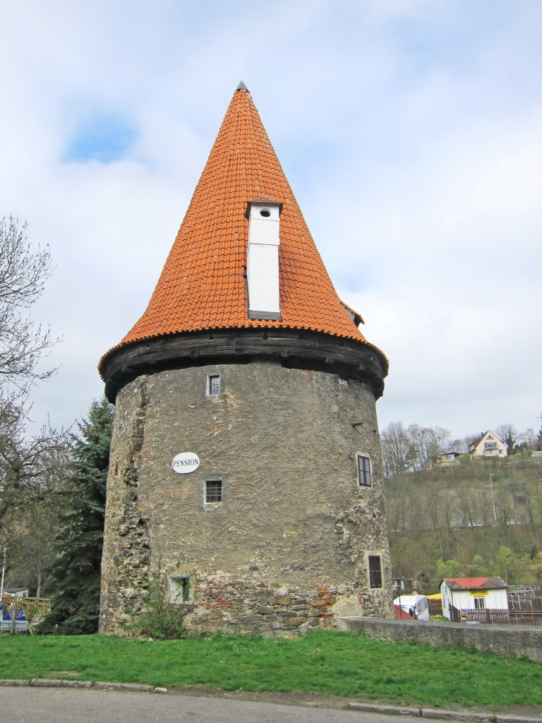 Medieval buildings of Český Krumlov